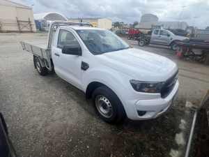 2021 FORD RANGER PX MKIII 6 SP manual not auto, C/CHAS, 2 seats