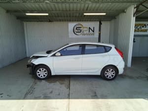 WRECKING 2014 HYUNDAI ACCENT RB ACTIVE NEW ARRIVAL STOCK NO A21985