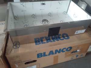 New Blanco Designer Open Bowl S/Steel Sink / Laundry Tub $1,099 RRP