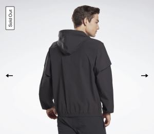Reebok X Les Mills Unisex Jacket - Brand New with Tag