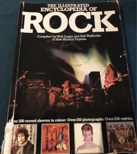 THE ILLUSTRATED ENCYCLOPEDIA OF ROCK BOOK