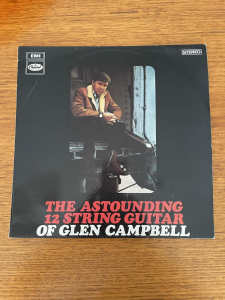 Vinyl Record - The Astounding 12 String Guitar Of Glen Campbell 🎶