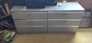 6 drawer storage grey colour  Wentworth Falls Blue Mountains Preview