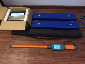 NLIS RFID AgriEID Reader Wand and Cattle Load scales with display