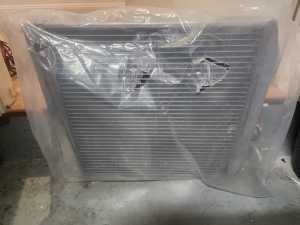 Toyota ae9x half size radiator with shroud and thermo fan