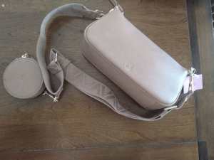 Aya crossbody bag with pouch, brand new