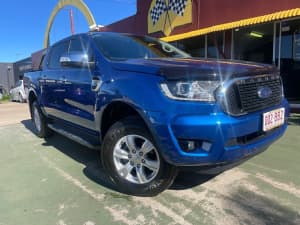 2020 Ford Ranger PX MkIII 2021.25MY XLT Double Cab 10 Speed Sports Automatic Double Cab Chassis