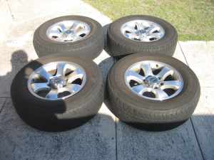 Hilux/Prado Mag Wheels and Tyres