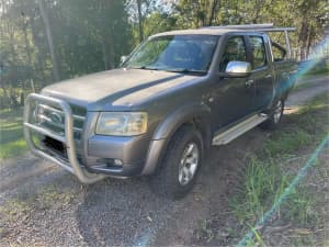 2007 FORD RANGER XLT (4x4) 5 SP AUTOMATIC DUAL CAB P/UP