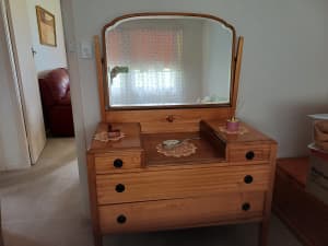 Timber dressing table