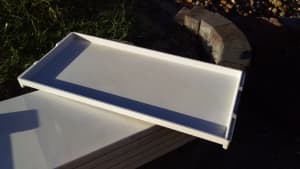 hydroponic/seedling trays or for shelving