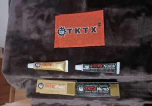 TKTX Cream available in Gold or Black 10g tubes