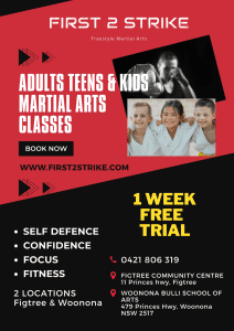 PRACTICAL SELF-DEFENCE CLASSES (FIGTREE & WOONONA, WOLLONGONG)