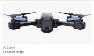 Zero-X Vega Foldable FHD Drone with GPS& WiFi