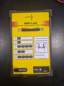 ZTS MBT-LA2 Battery Tester. Used as new.
