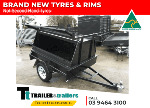 6x4 Tradies Trailer  - Single Axle Builders Trailer | New Tyres