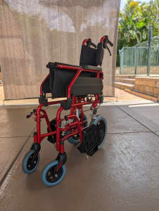 Max Mobility Omega TA1 transit light weight wheelchair