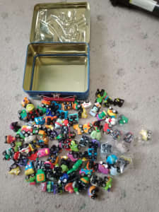 Trash Pack Mini Cars Collection (100) in a Transformer Tin