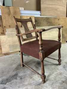 Timber arm chair