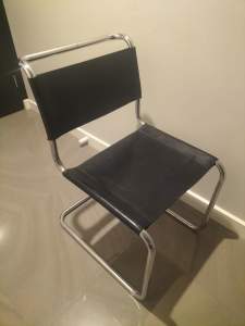 Six Modernist Marcel Breuer Mart Sam Cantilever Chairs