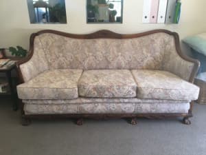 Antique 3 seater couch