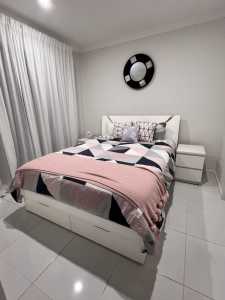 White Double Bed Frame