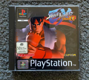 Brand New Street Fighter EX Plus Alpha - PS1 - Sony PlayStation 1
