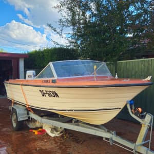 BFG 450 Runabout Boat with 70HP Johnson (GOOD PRICE FOR QUICK SALE)