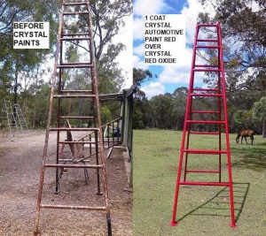 TRESTLE PAINT 1 LITRE HARD SURFACE CAN BE BRUSHED QLD MADE
