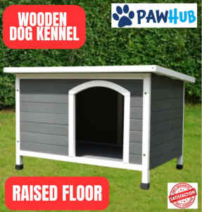 Dog Kennel Wooden Pet Timber House - Limited Stock