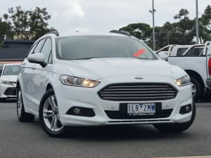 2017 Ford Mondeo MD 2017.50MY Ambiente White 6 Speed Sports Automatic Dual Clutch Wagon
