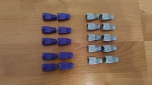 20 Brand New RJ45 Network Cable Connector Boots