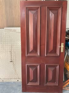 Beautiful Western Red Cedar Door. Excellent condition, bargain price!