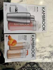 Brand new Kambrook Blitz2go shake it kit and bottles