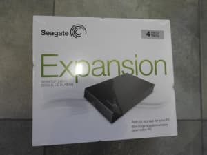 Seagate 4TB Desktop external hard drive Brand new !!