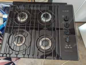 Chef gas cooktop - good for scrap