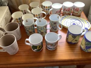 Assorted 73 Mugs Collection
