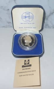 1987 New South Wales PROOF TEN $10 DOLLAR coin State Series 20 grams s