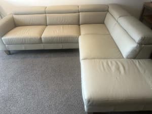 Leather Sofa available for pickup from southbank