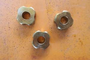 AJS Matchless special spindle shaft nut for Jampot shocks******1958
