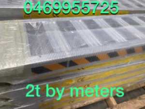 2tonne heavy duty loading ramps for rubber 