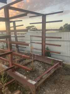 Steel rack located Port Lincoln