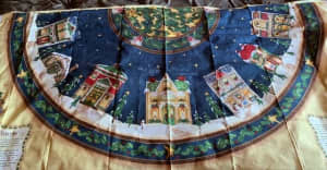 Christmas tree skirt panel