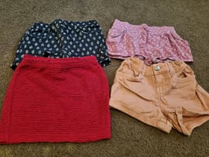 Girls mixed clothing bundle size 7 