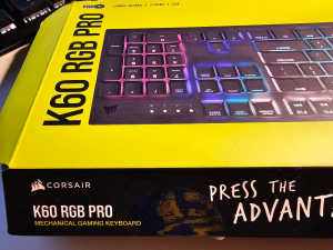 Corsair K60 RGP PRO mechanical gaming keyboard