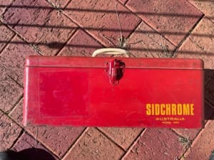 Sidchrome toolboxes x 2 (vintage)