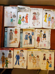 Vintage Sewing Patterns 1970s Childrens size 3 ($1 each)