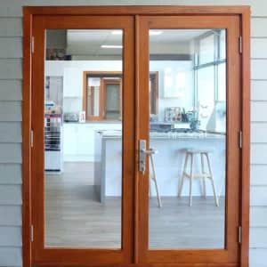 Cedar Timber Double French Door