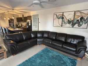 La-z-Boy Leather Corner Sofa