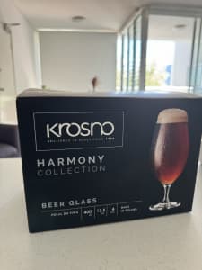 Brand New Beer Glasses (set of 6)